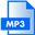 MP3 File Extension Icon 32x32 png